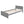 Loft Bed With A Twin Size Standalone Bed, Shelves, Desk, And Wardrobe