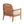 Elliston Rattan Backrest Solid Wood Accent Chair with Cushions - Set of 2