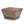 Abba Square Coffee Table - Dark Brown
