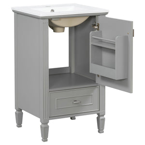 Retro Bathroom Vanity With Sink