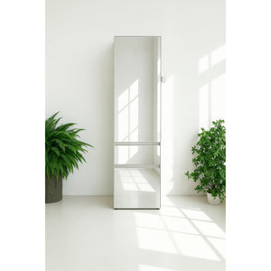 Elise - Slim Modular Closet Cabinet With Mirror - White