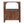 Solid Wood Arc-Line Bedside Table