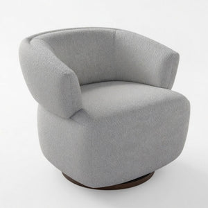 Swivel Barrel Accent Oversized Club Chair