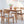 Round Corner Diagonal Leg Telescopic Table For 6 - 8 People To Meet Dining Table