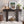 TREXM Rustic Minimalist Console Table with Hidden Drawer