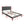Modern Upholstered Platform Bed Frame With Button Tufted Fabric Headboard