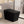 Black Square Smart Toilet with Built-In Tank and Remote Control