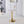 Square Tulip Dining Table For 2 - 4 People - Golden / White