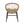 Outdoor Accent Chair With Curved Back And Basket Frame (Set of 2) - Light Brown / Beige