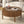 Round Lift Top Coffee Table with Hidden Storage