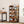 5 Tier Pull Out Fruit Vegetable & Snack Storage Rack - Brown / Black