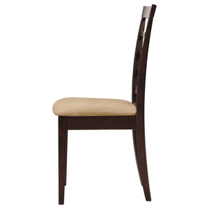 Lattice Back Side Chair (Set of 2) - Brown