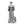 Magnesium Oxide Saint Statue With Lamb Weatherproof Religious Sculpture