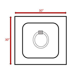 Reinforced - Propane / Gas Fire Pit Table