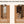 Rustic Wooden Storage Cabinet with Decorative Cutout Door & 3 Drawers