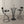 Upholstered S-shaped Barstools Set of 2