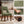 Upholstered Dining Chair With Curved Legs (Set of 2) - Green