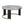 Nesting Round Coffee Table With Ottoman (Set of 2) - Gold / Brown