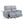 Jeromie - Power Motion Loveseat With USB Port - Gray