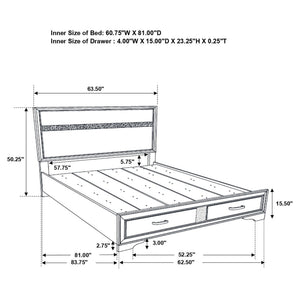 Corbin - Glittering Bedroom Set