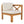 Topmax Outdoor Patio Wood 5-Piece Sectional Sofa Seating Group Set