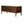 Accent Bench With Storage, Upholstered Cushion - Walnut Brown