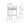 Americana - Mid-Century Modern Cane Back Counter Stool