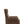 Modern Coffee Wood Frame Armchair with Microsuede Upholstery