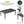 Outdoor Patio Dining Table With Tapered Feet & Umbrella Hole