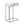Accent Table, C - Shaped Contemporary & Modern Design