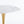 Square Tulip Dining Table For 2 - 4 People - Golden / White