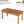 Executive Desk With Legs - Natural / Light Brown