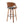Pino - Mid Century Modern Fixed Height Barstool With Swivel & Round Footrest (Set of 2)