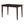 Stan - 5 Piece Dining Set With Rectangular Table And Slat Back Chairs - Cappuccino