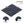 Stone Style Patio Deck Tiles For Porch (Set of 44) - Gray