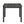 5 Piece Counter Height Dining Set With Table, Tufted Nail Head Chairs - Black