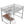 Loft Bed With Desk And Shelf, Modern Design