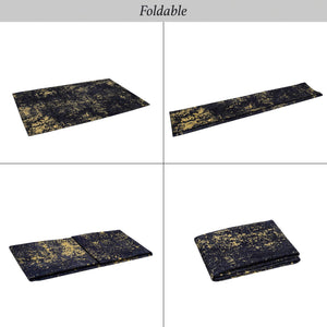 Maval - Abstract Washable Area Rug