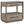 Prescott - 2 Drawers Nightstand With Open Shelf - Taupe