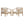 Acacia Wood Patio Furniture Club Chair Set of 2