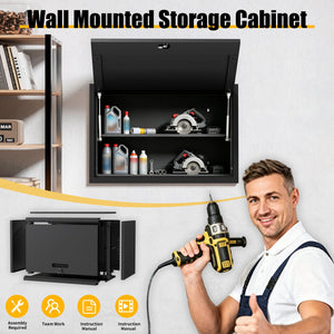 Heavy Duty Metal Wall Mounted Tool Storage Cabinet