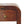 Mini Darcy Chestnut Nightstand with Curved Edges, 1-Drawer