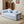 Convertible Floor Sofa Bed With Pillow Back Support Armrest