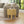 Round Fluted Side Table with Storage