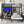 Full XL Over Twin Metal Bunk Bed with Folding Desk and Closet