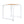 Outdoor Side Table with Teak Wood Top
