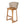 Outdoor Acacia Wood Bar Stools (Set of 2)