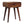 Avora Chestnut Nightstand with 1-Drawer, Nordic Legs