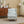 Modern Accent Chair with Retro Wood Legs and Floral Design