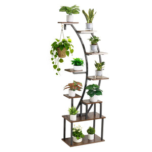 63 in Tall Indoor Plant Stand with Grow Lights